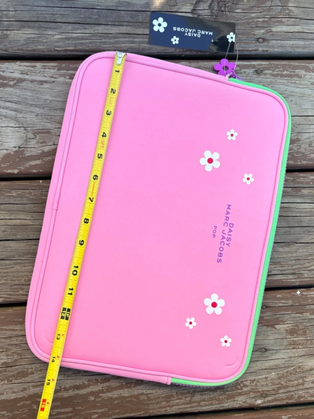 NWT Marc Jacobs Daisy Pop Laptop Case – Pink Floral